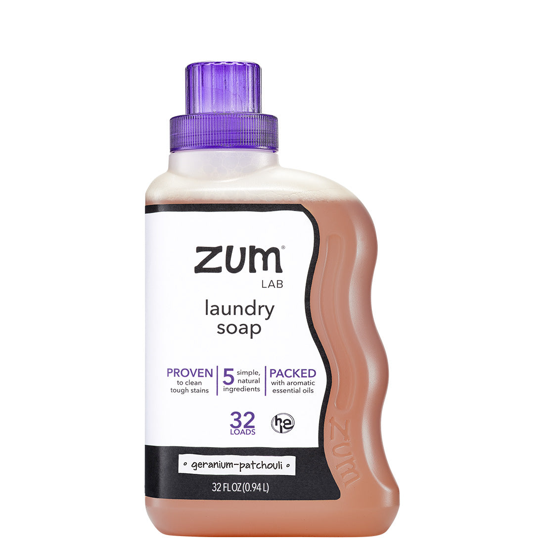 Zum Lab Geranium-Patchouli Laundry Soap | 32 fl. oz.