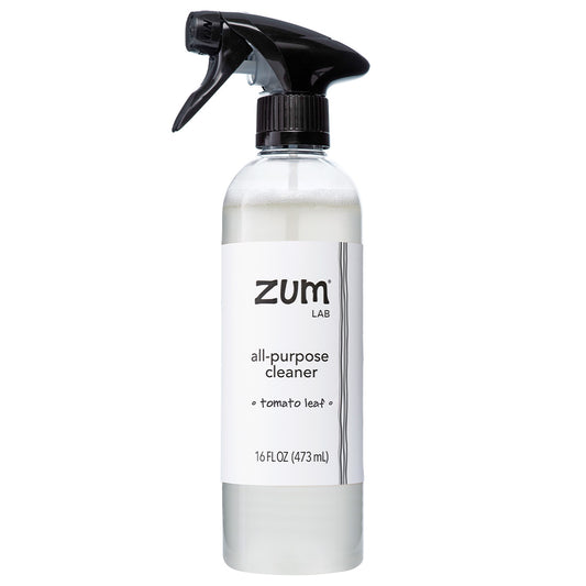 Zum Lab all-purpose cleaner bottle on a white background