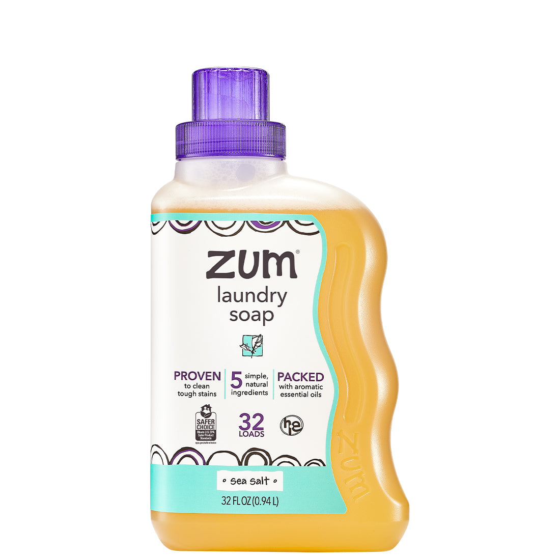Zum Laundry Soap | Sea Salt | 32 Oz.