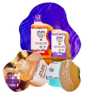 Laundry Soap Collage of photos