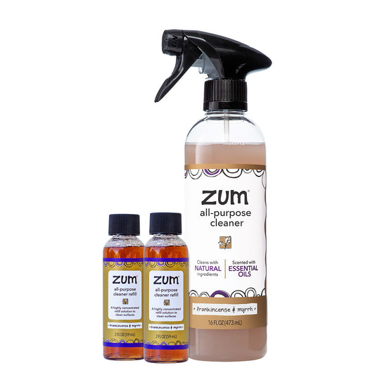 F&M All-Purpose Cleaner Spray Bottle With Two All-Purpose Cleaner Refills