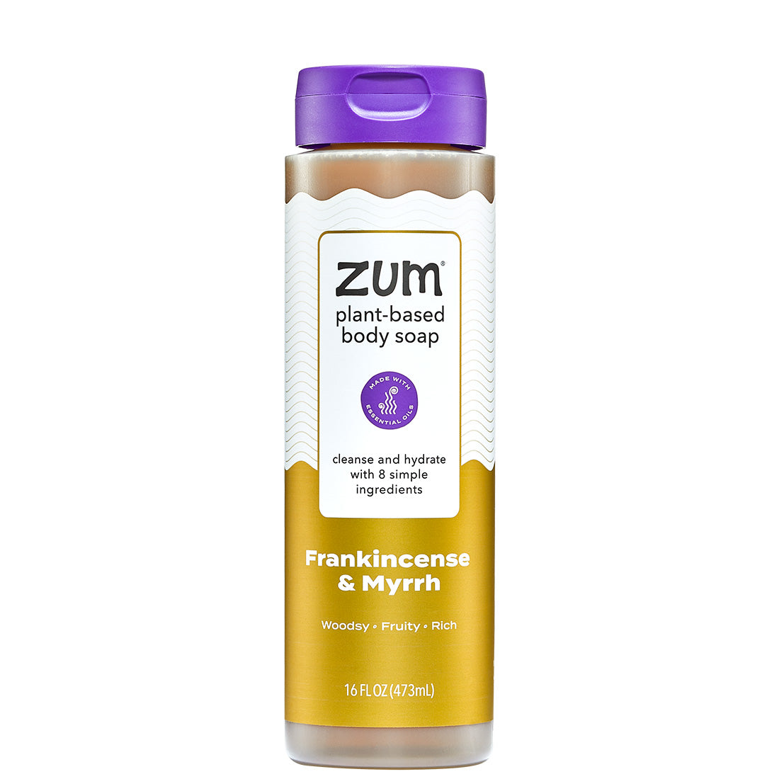 Zum Frankincense & Myrrh Natural Body Soap | 16 fl. oz.