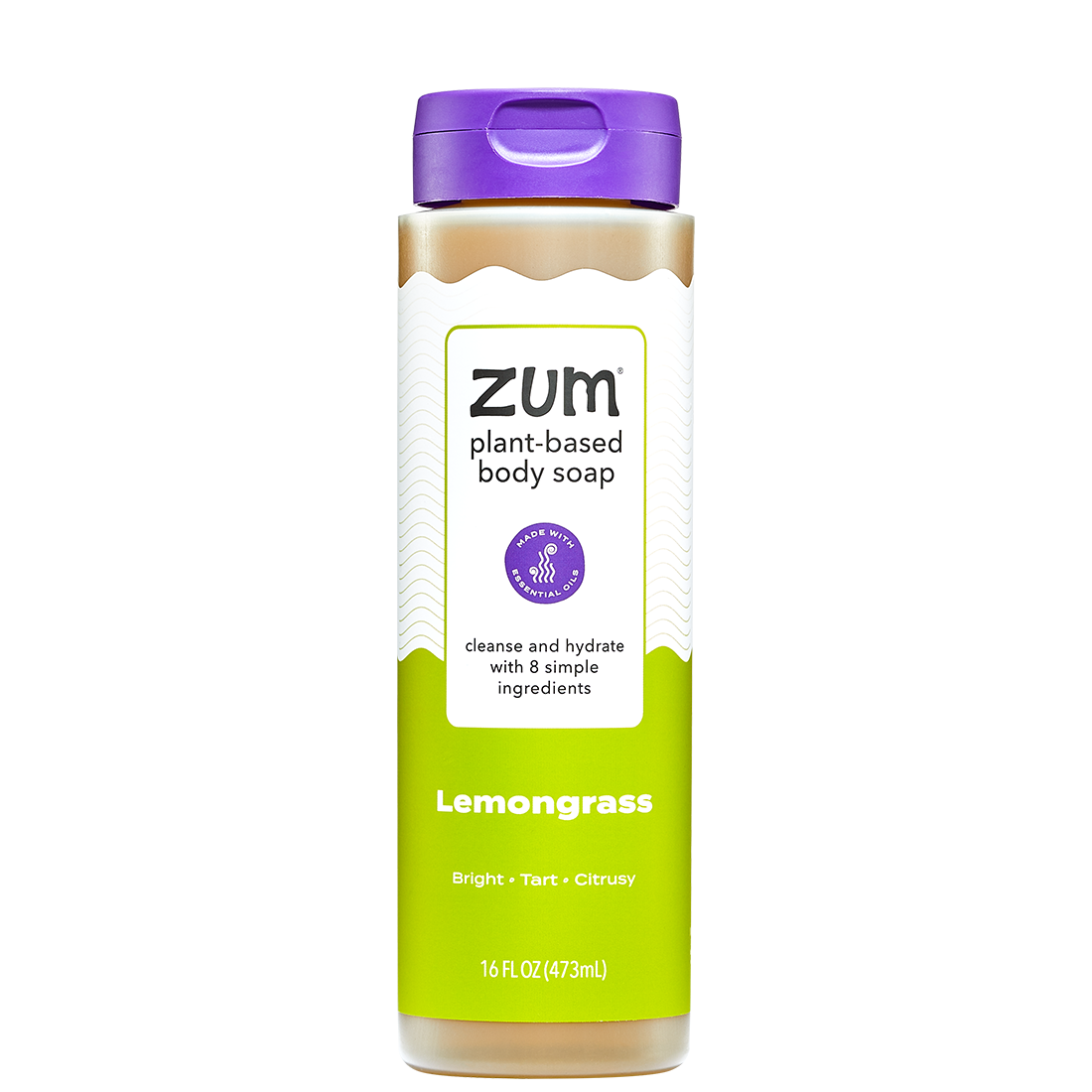 Lemongrass labeled bottle of liquid body soap Lemongrass labeled bottle of liquid body soap