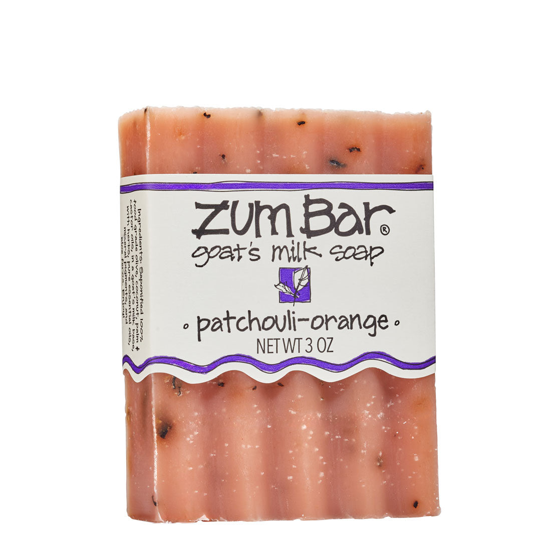 Patchouli-Orange Bar Soap | Zum Bar Goat Milk Soap | 3 oz
