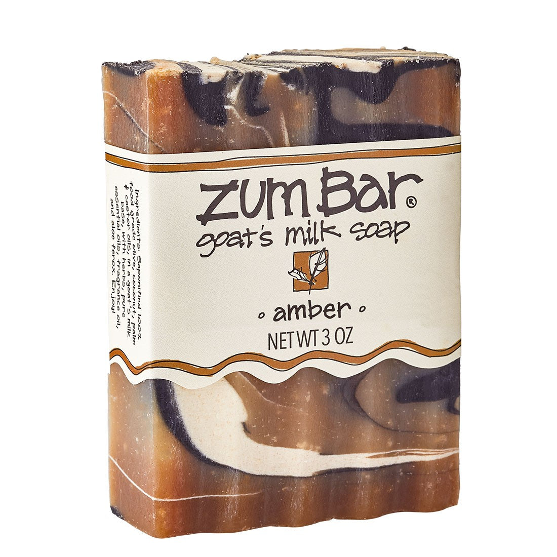 Zum Bar Goat's Milk Soap, Amber - 3 oz