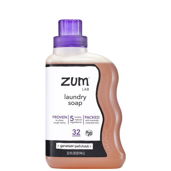 Zum Lab Geranium-Patchouli Laundry Soap | 32 fl. oz.