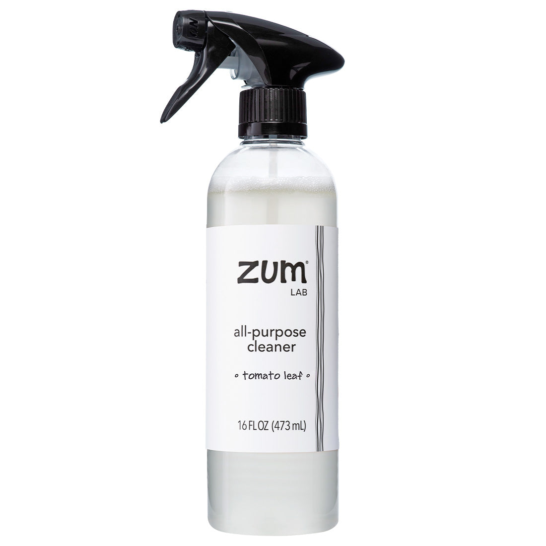 Zum Lab all-purpose cleaner bottle on a white background