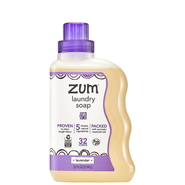 Zum Clean Laundry Soap | Lavender | 32 Oz.