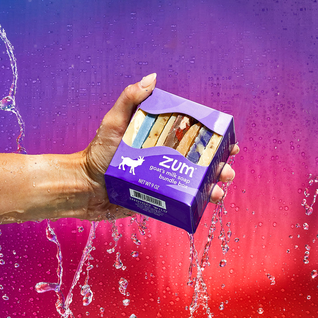 Zum Soap Bundle in a Box | Indigo Wild Goat's Milk Soap