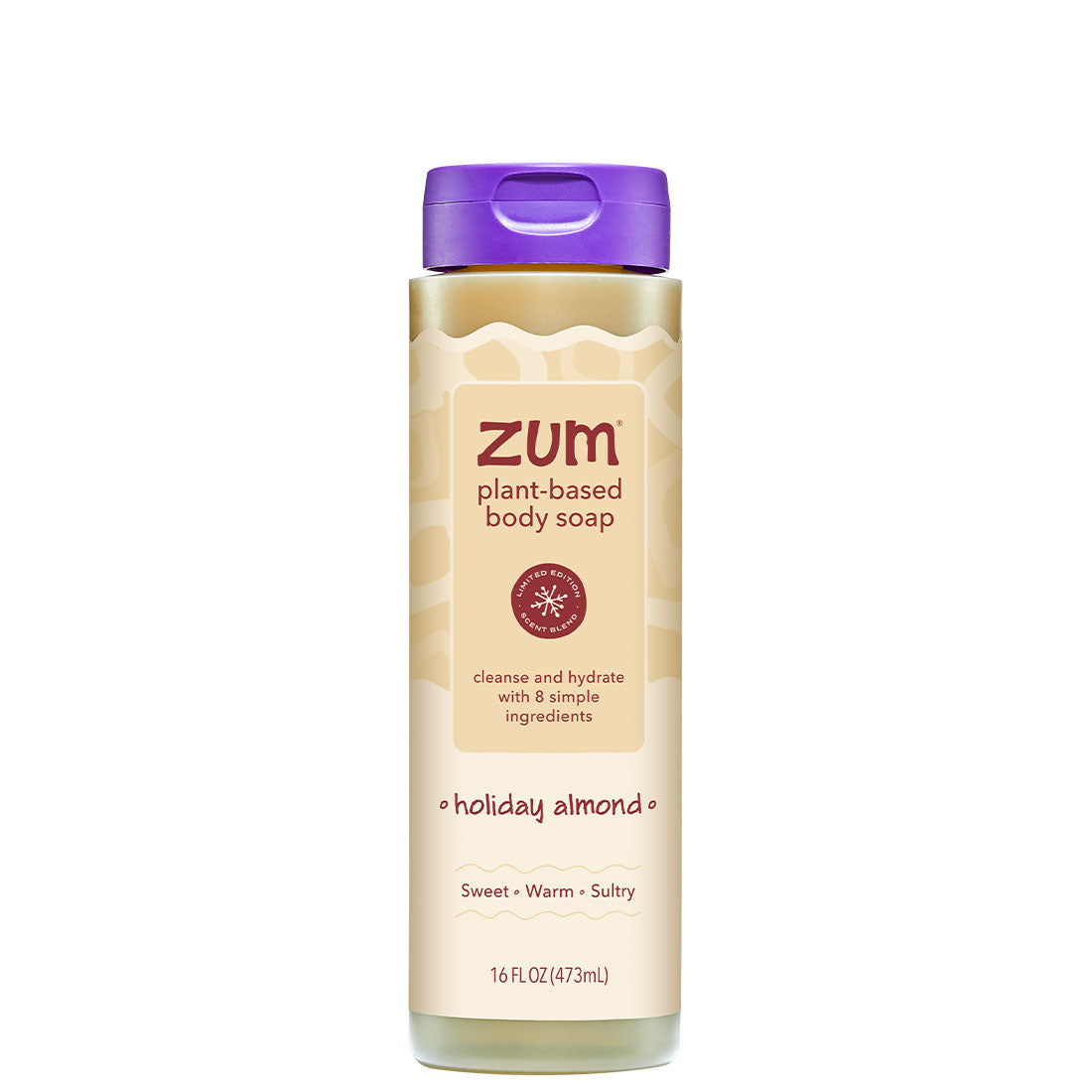 Zum Holiday Almond Body Soap | 16 fl. oz.