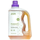 Front of Frosted Fir Laundry Soap bottle with purple cap.