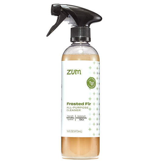 Frosted Fir All-Purpose Cleaner with white label and black spray top