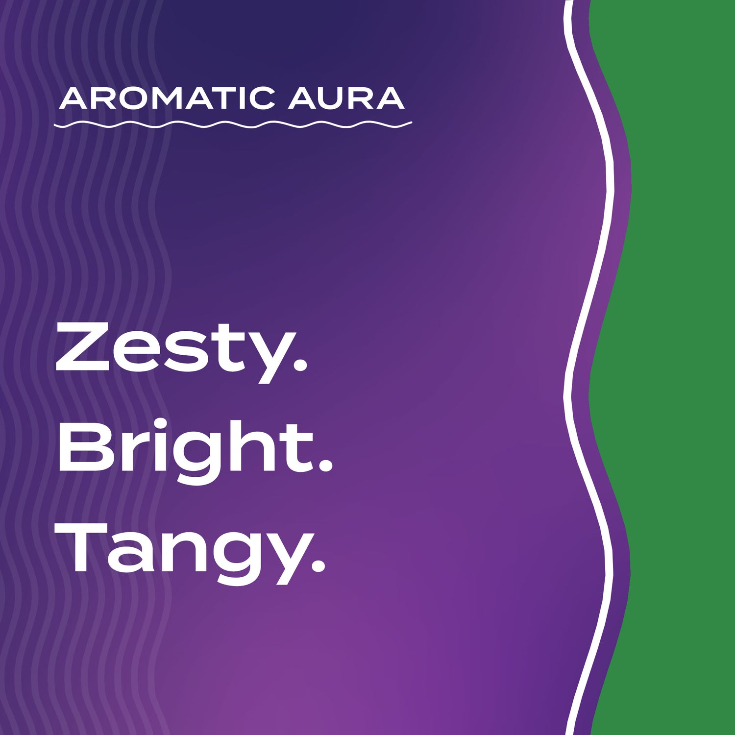 Zesty.  Bright. Tangy.