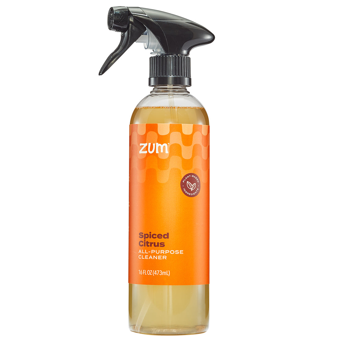 All-purpose cleaner in a clear spray bottle with black spray nozzle.