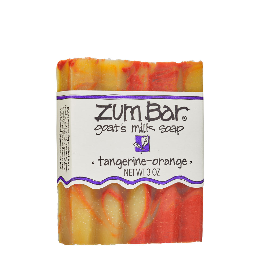 Zum Bar Tangerine-Orange Soap, Goat's Milk Soap