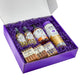 Zum Bar bath and body product set in a purple gift box