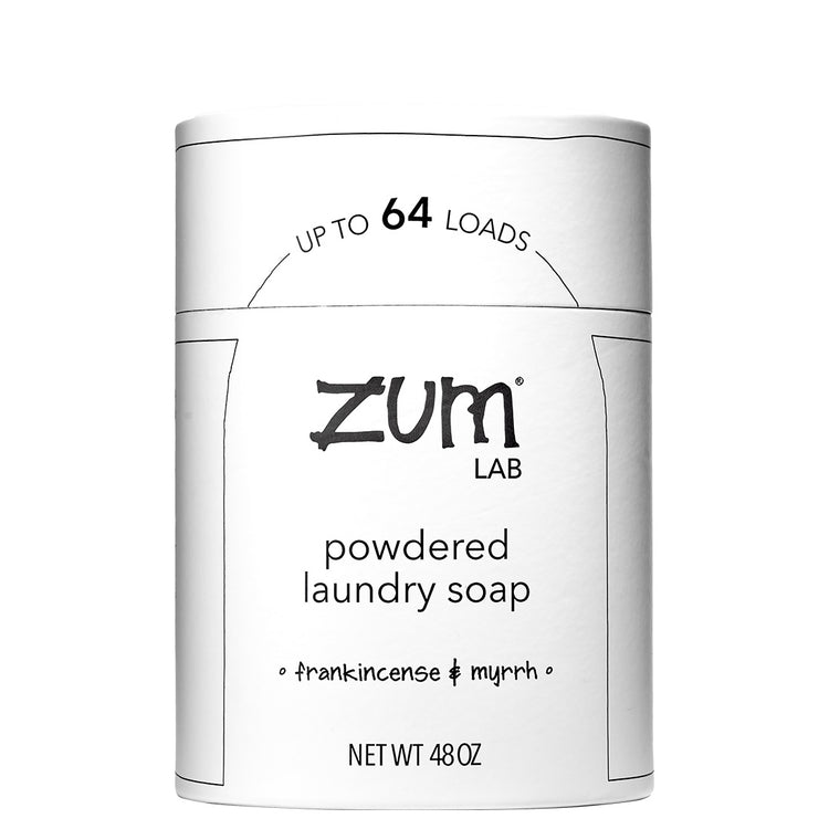 Zum Lab Frankincense & Myrrh Powdered Laundry Soap 48 oz.
