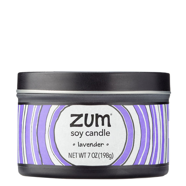 Zum Glow Lavender Soy Wax Candle