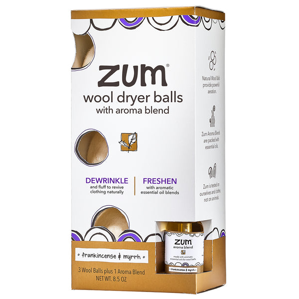Frankincense & Myrrh Wool Dryer Balls