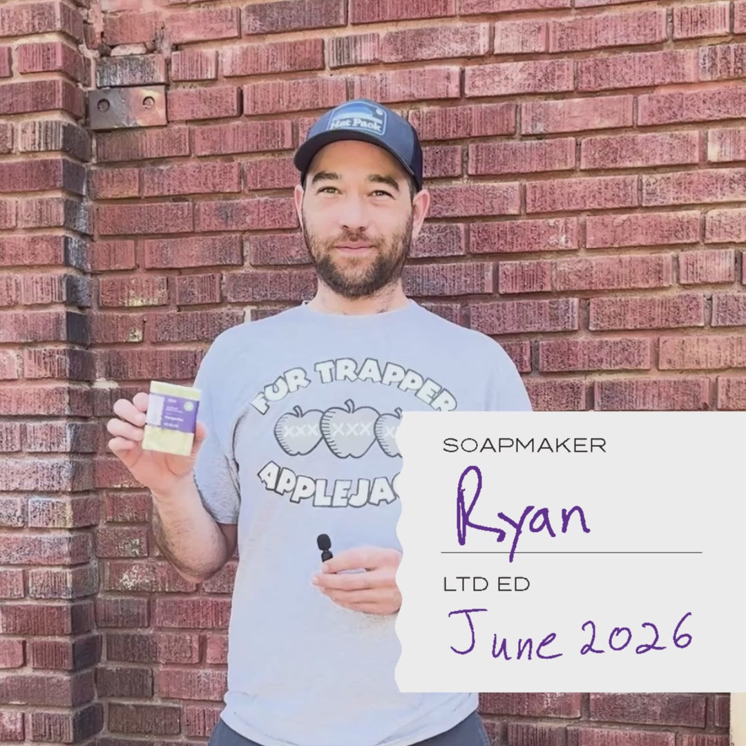 Video of Soapmaker Ryan explaining why he loves the Margarita Bar Soap.