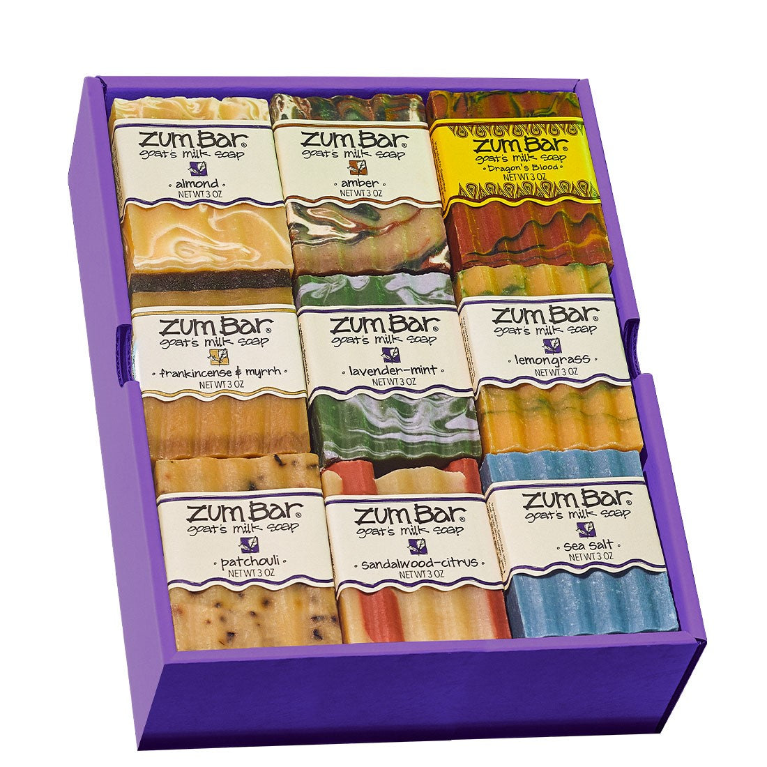 The Divine Nine | Gift Set of Nine Goat's Milk Soap Bars